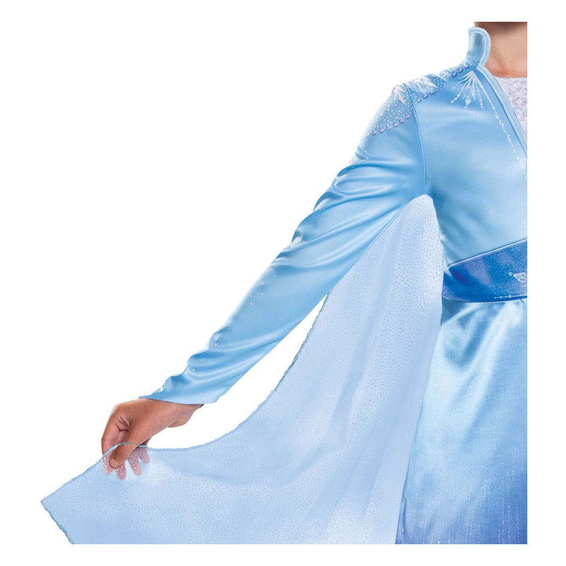 Afbeelding laden in galerijviewer, Disguise verkleedpak disney frozen 2 classic elsa - maat 110 116