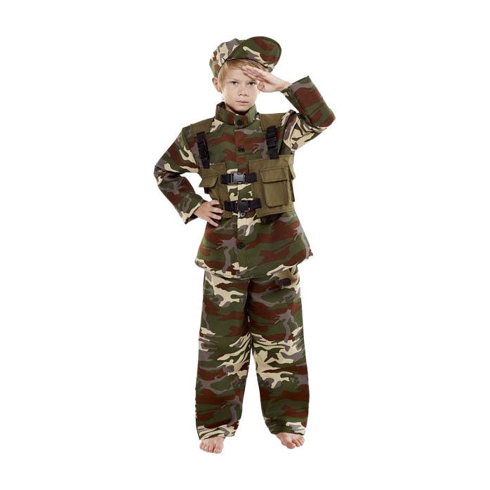 Chargez l'image dans la visionneuse de la galerie, Verkleedpak militair - maat 128
