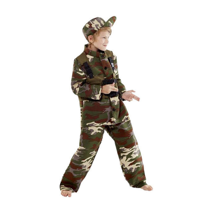 Chargez l'image dans la visionneuse de la galerie, Verkleedpak militair - maat 128