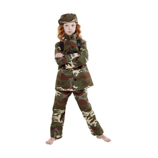 Chargez l'image dans la visionneuse de la galerie, Verkleedpak militair - maat 128