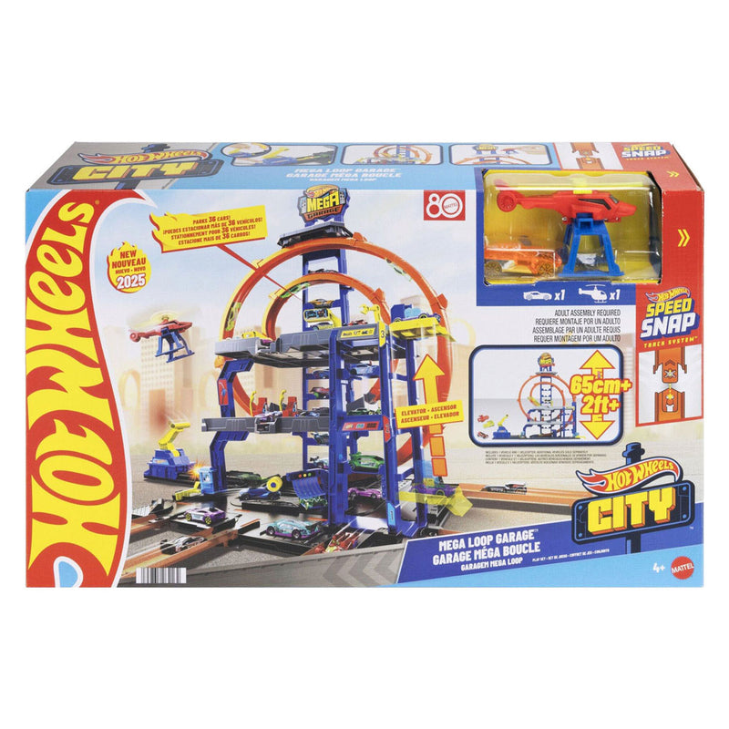 Afbeelding laden in galerijviewer, Hot wheels mega loop garage - racebaan