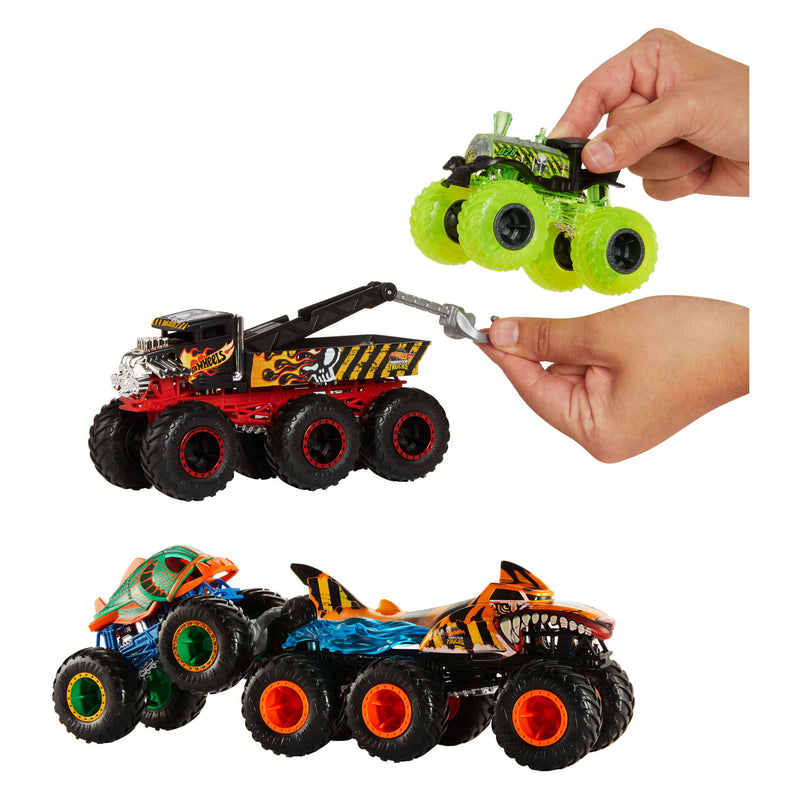 Afbeelding laden in galerijviewer, Hot wheels monster trucks monstertrucks assortiment grote installaties