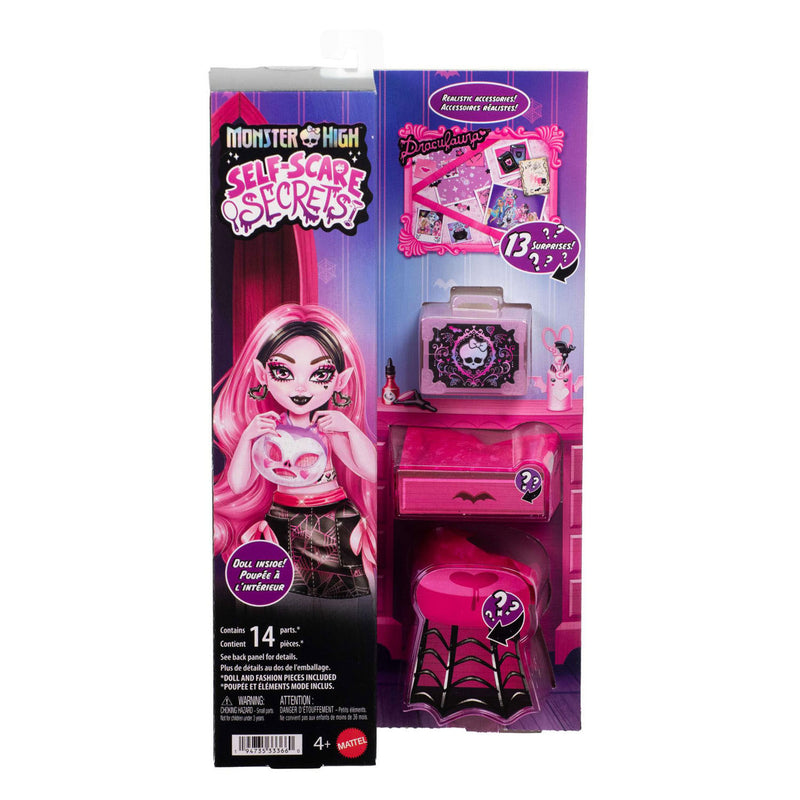 Afbeelding laden in galerijviewer, Mattel monster high pop self scare secrets draculaura