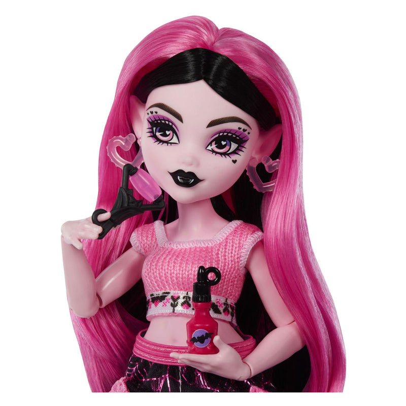 Afbeelding laden in galerijviewer, Mattel monster high pop self scare secrets draculaura