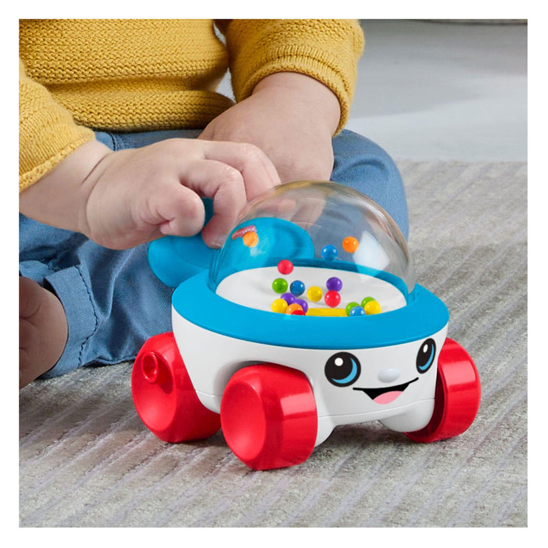 Afbeelding laden in galerijviewer, Fisher-price rijdende popcornmachine - duwvoertuig met geluid