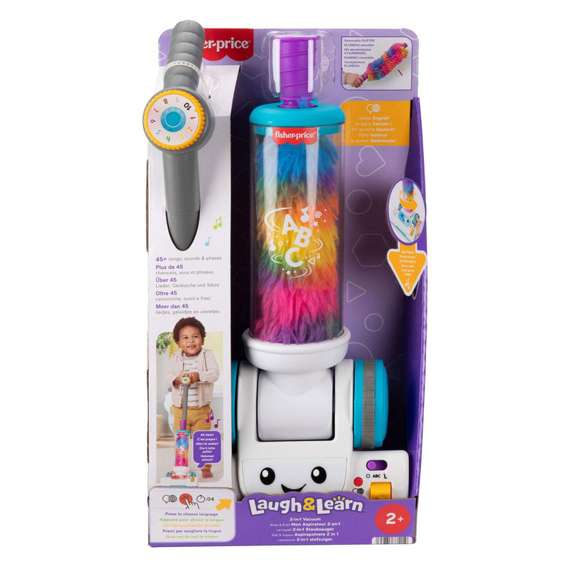 ギャラリービューアに画像をロードする, Fisher-price leerplezier 2-in-1 stofzuiger met stoffer en lichtjes en muziek