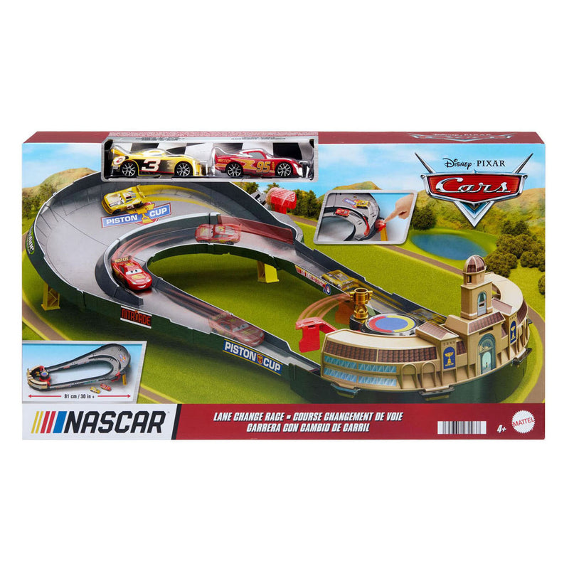Afbeelding laden in galerijviewer, Disney cars nascar baanwisselrace speelset