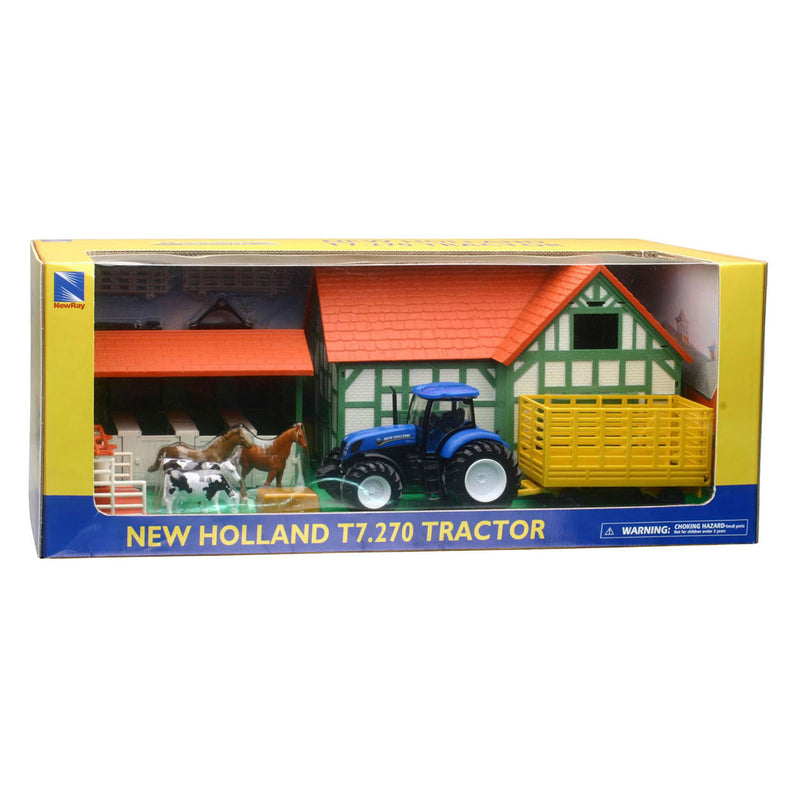 ギャラリービューアに画像をロードする, Country life boerderij met new holland t7.270 tractor