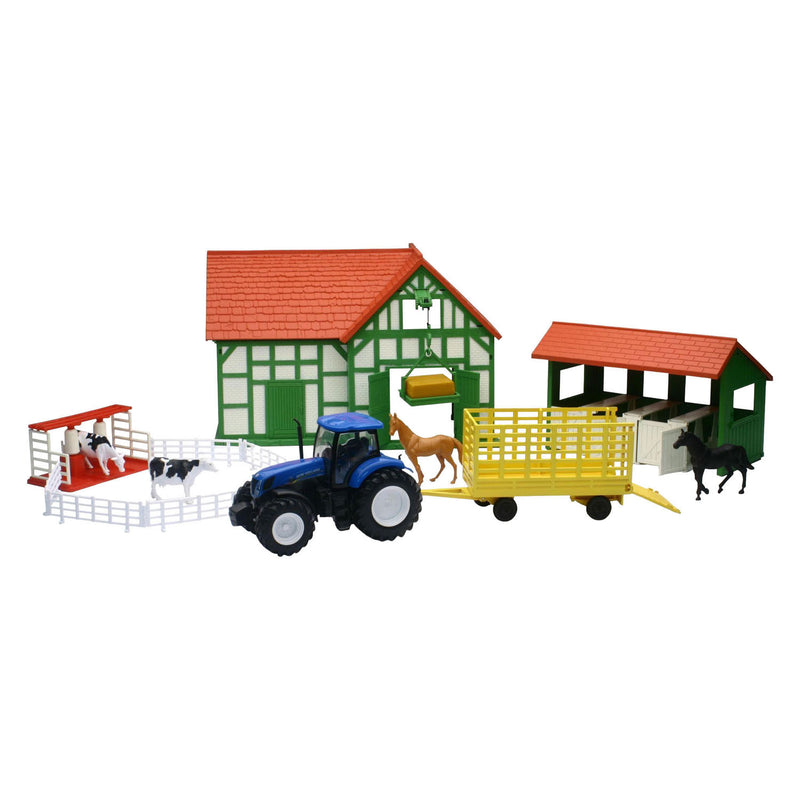 ギャラリービューアに画像をロードする, Country life boerderij met new holland t7.270 tractor