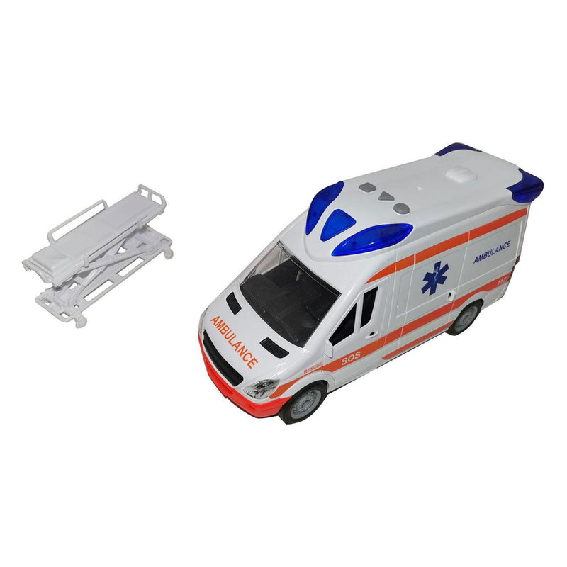 Cargue la imagen en el visor de la galería, Ambulance met licht en geluid - 27cm