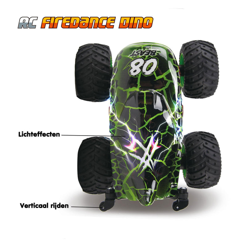 Afbeelding laden in galerijviewer, Rc bestuurbare 2.4ghz firedance dino stuntauto - 1:20