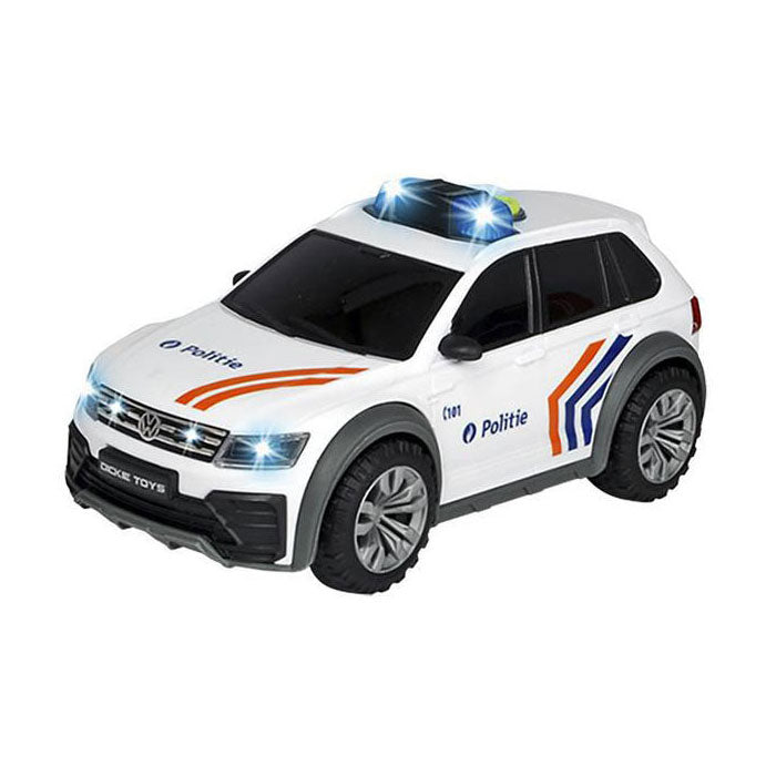 Afbeelding laden in galerijviewer, Dickie toys vw tiguan politie belgie met licht en geluid - 1:18