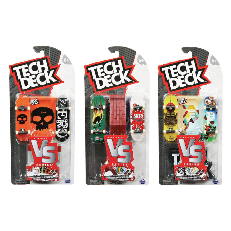 Afbeelding laden in galerijviewer, Spin master tech deck versus series set met 2 vingerskateboards