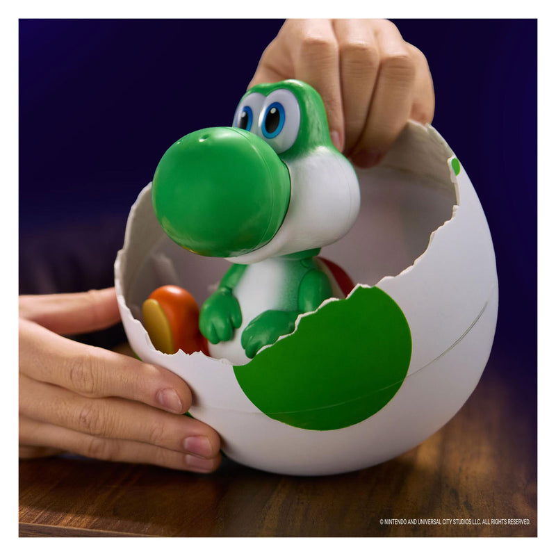 Chargez l'image dans la visionneuse de la galerie, Hatchin' yoshi super mario galaxy the movie interactief yoshi figuurtje
