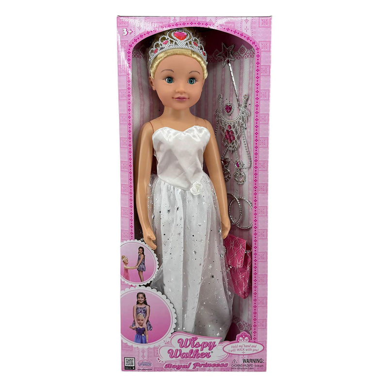 Afbeelding laden in galerijviewer, Abi wispy walker royal princess looppop prinses - 70cm