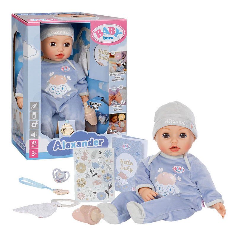 Afbeelding laden in galerijviewer, Baby born alexander - 43cm