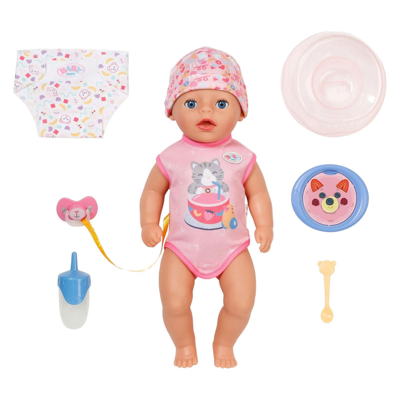 ギャラリービューアに画像をロードする, Baby born soft touch little girl lena roze - 36cm