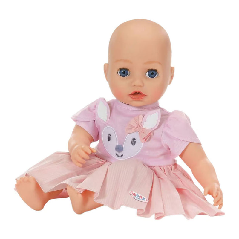 Afbeelding laden in galerijviewer, Baby born little deer kleedje - 43cm