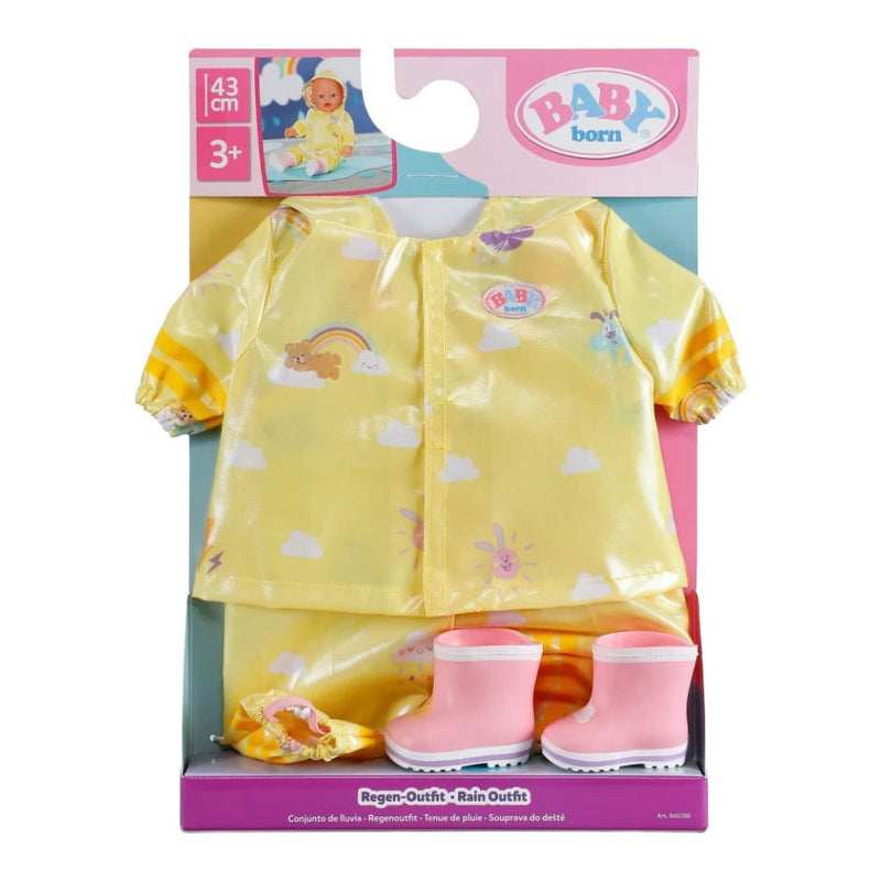 Afbeelding laden in galerijviewer, Baby born regenoutfit - 43cm