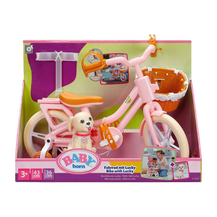 Afbeelding laden in galerijviewer, Baby born fiets met lucky