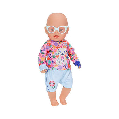 Afbeelding laden in galerijviewer, Baby born fietsoutfit - 43cm