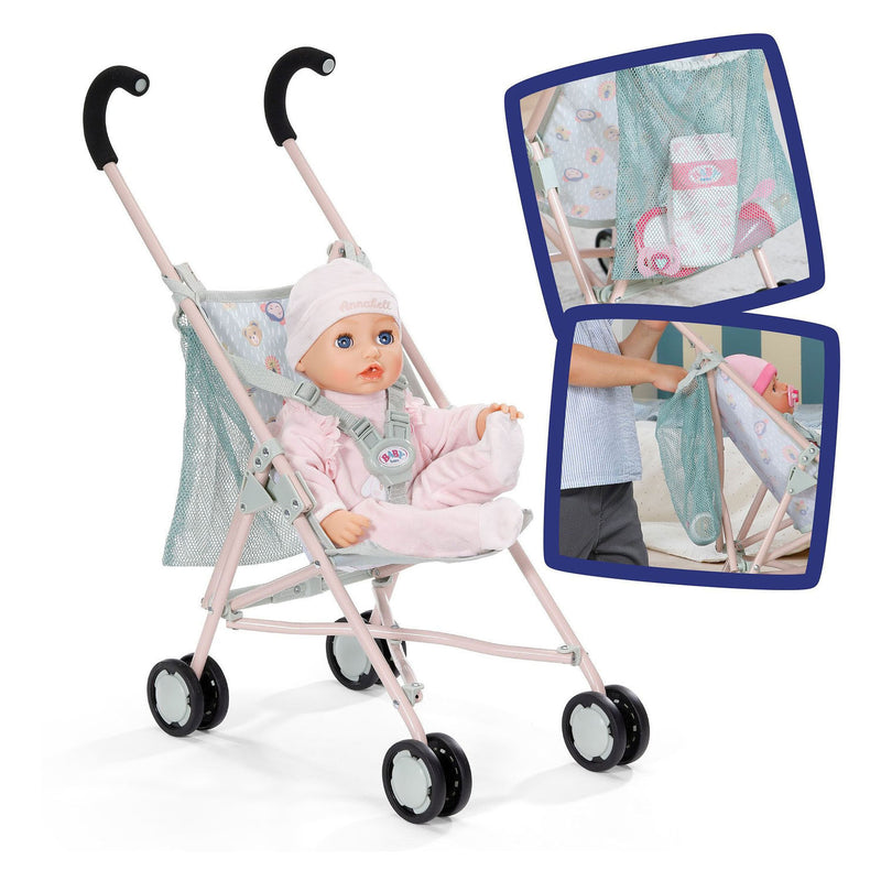 Afbeelding laden in galerijviewer, Baby born buggy met tas jungle