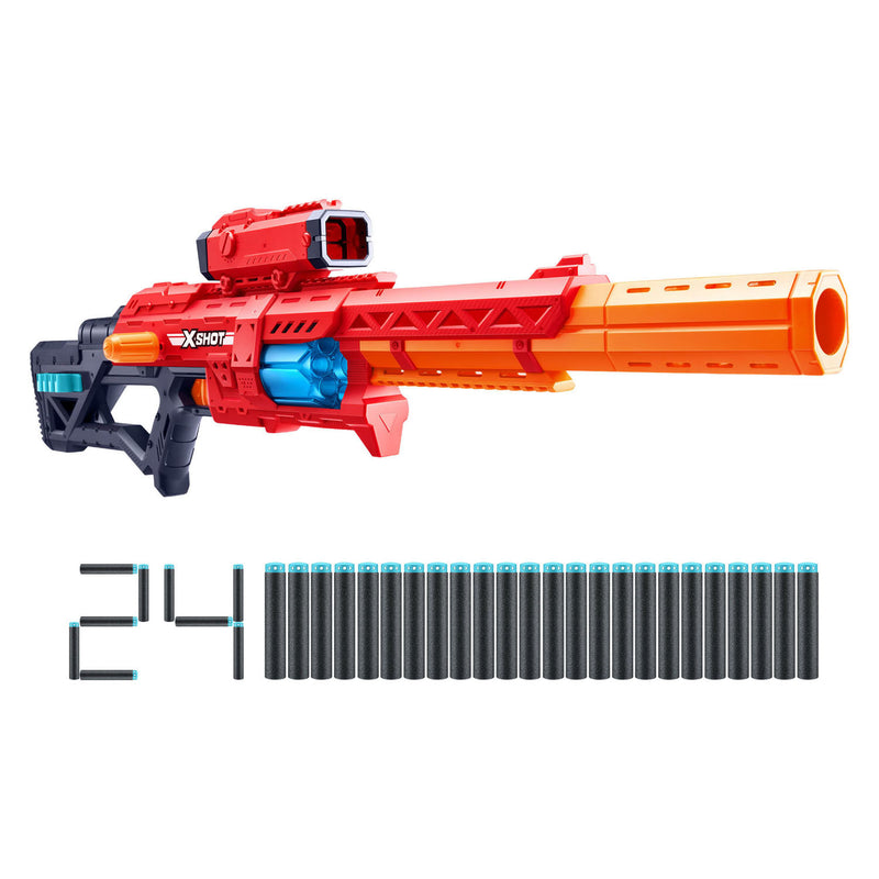 Afbeelding laden in galerijviewer, Zuru x-shot excel red range x8 blaster met 24 pijlen