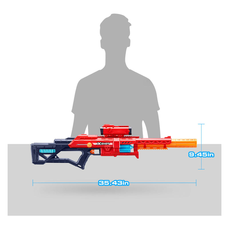 Afbeelding laden in galerijviewer, Zuru x-shot excel red range x8 blaster met 24 pijlen