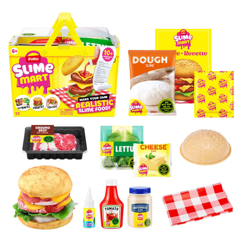 Laden Sie das Bild in Galerie -Viewer, Zuru slime mart small shopping boodschappenmandje fast food