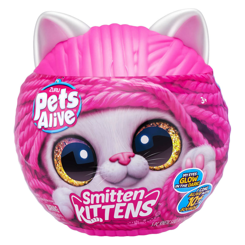 ギャラリービューアに画像をロードする, Zuru pets alive smitten kittens interactieve pluche knuffel