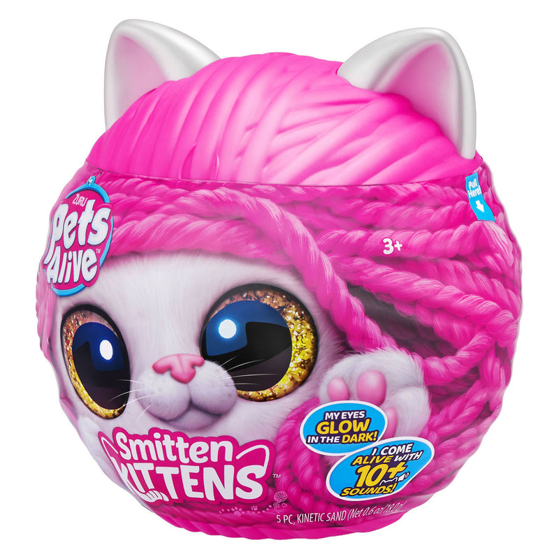 ギャラリービューアに画像をロードする, Zuru pets alive smitten kittens interactieve pluche knuffel
