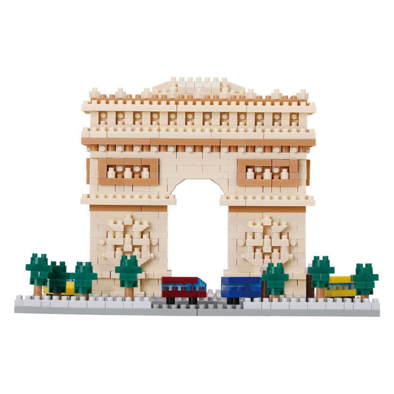 Afbeelding laden in galerijviewer, Bandai nanoblock bouwset arc de triomphe deluxe - 1560st.