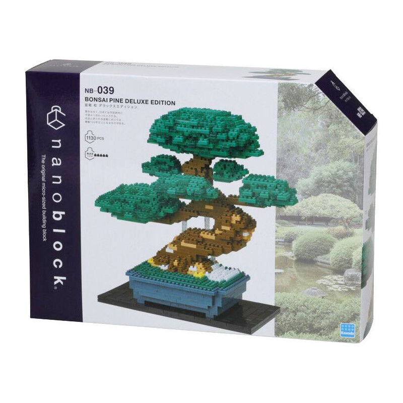 Afbeelding laden in galerijviewer, Bandai nanoblock bouwset bonsai deluxe - 1130st.