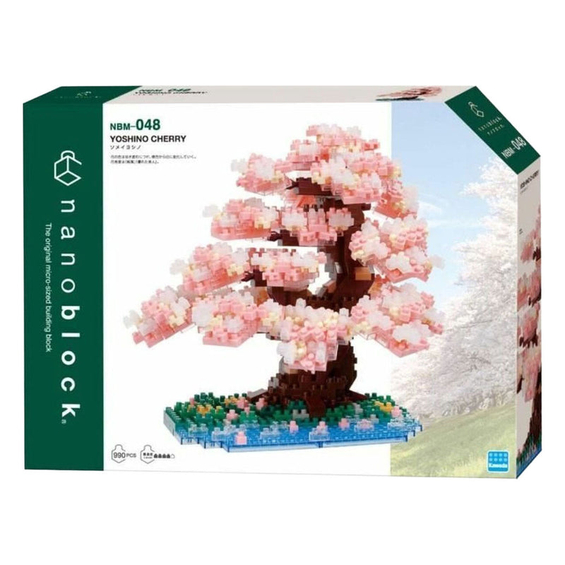 Chargez l'image dans la visionneuse de la galerie, Bandai nanoblock bouwset luxe kersenbloesemboom - 990st.