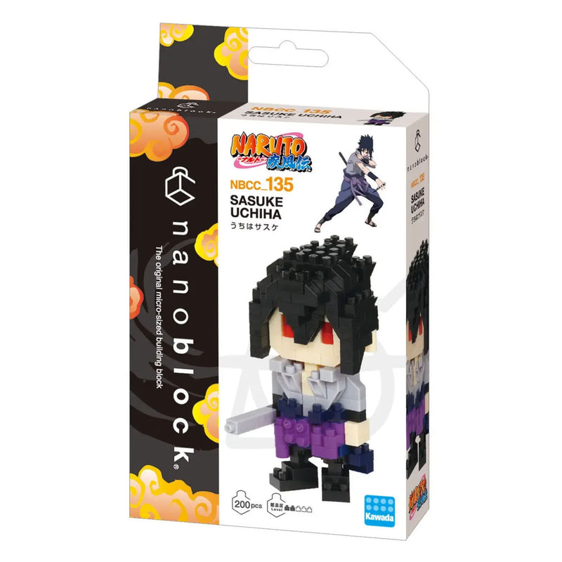 Afbeelding laden in galerijviewer, Nanoblock bouwset naruto sasuke - 200st.