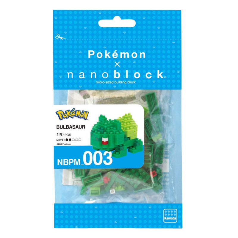 Chargez l'image dans la visionneuse de la galerie, Bandai nanoblock bouwset pokémon bulbasaur - 120st.