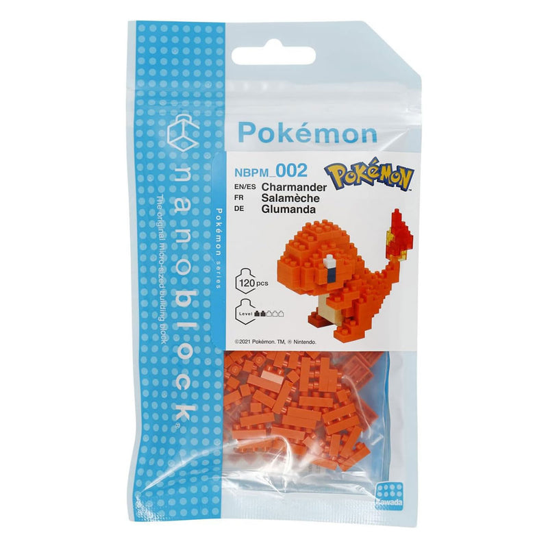 Afbeelding laden in galerijviewer, Nanoblock bouwset pokémon charmander - 120st.