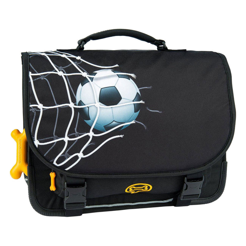 Afbeelding laden in galerijviewer, Stones and bones goalgetter black cedar schooltas