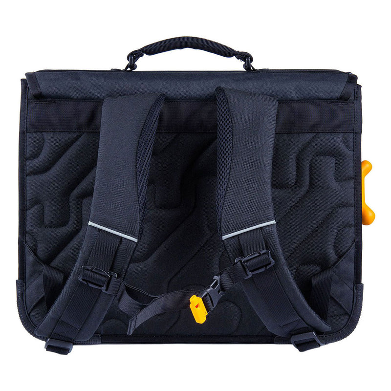 Afbeelding laden in galerijviewer, Stones and bones wolf navy cedar schooltas
