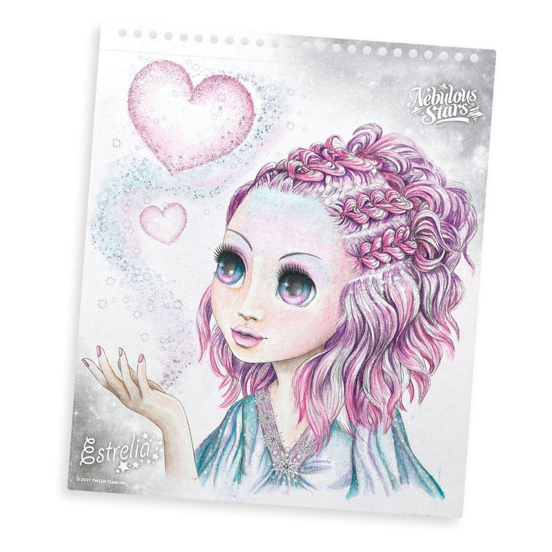 ギャラリービューアに画像をロードする, Nebulous stars aquarel set