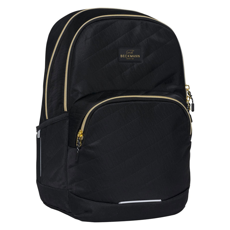 Chargez l'image dans la visionneuse de la galerie, Beckmann sport junior 30l rugzak - zwart goud