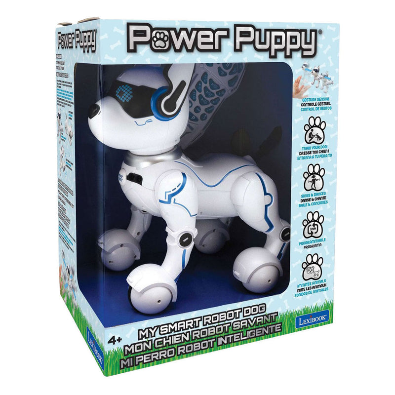 Afbeelding laden in galerijviewer, Lexibook stroom puppy – my smart robotic dog met programming function, dance, walk, movements, touch sensors en animal imitation, incl. afstandsbediening