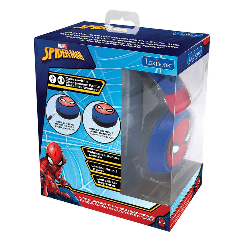 Chargez l'image dans la visionneuse de la galerie, Spider-man 2-in-1 bluetooth- en bedrade koptelefoon