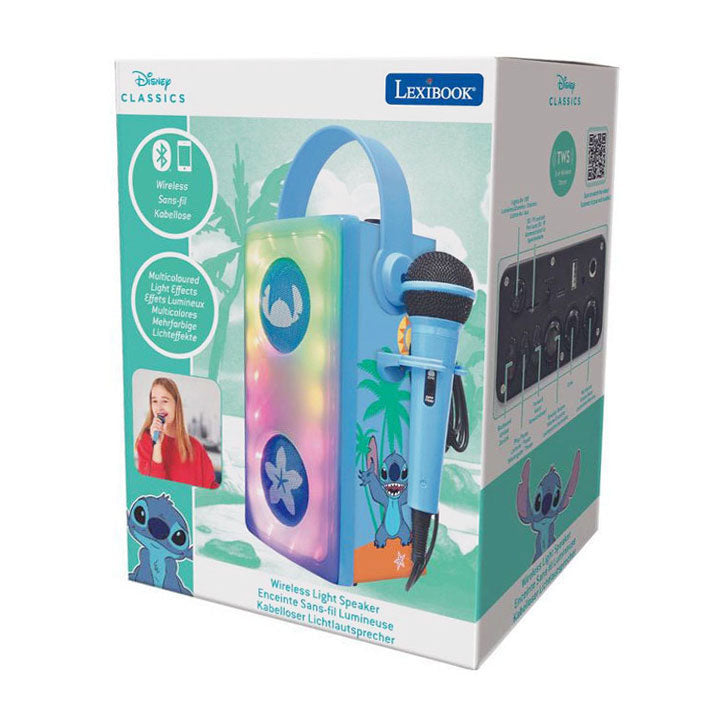 Chargez l'image dans la visionneuse de la galerie, Stitch verlichte bluetooth-luidspreker met microfoon