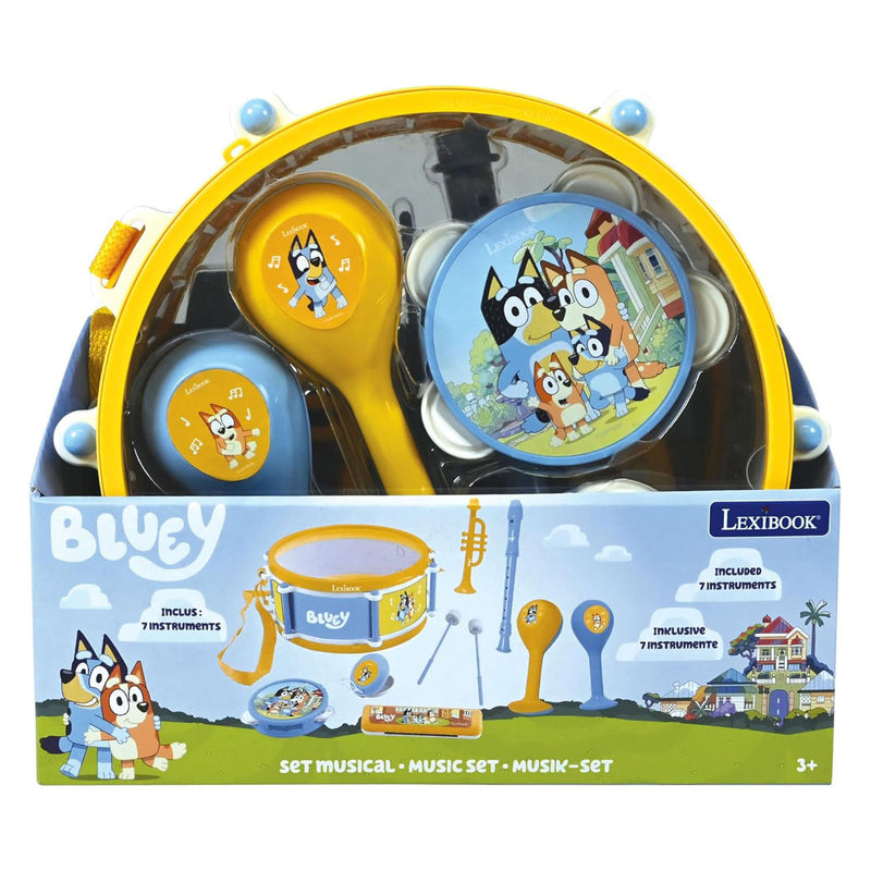 Chargez l'image dans la visionneuse de la galerie, Lexibook bluey muziekset 7-delig