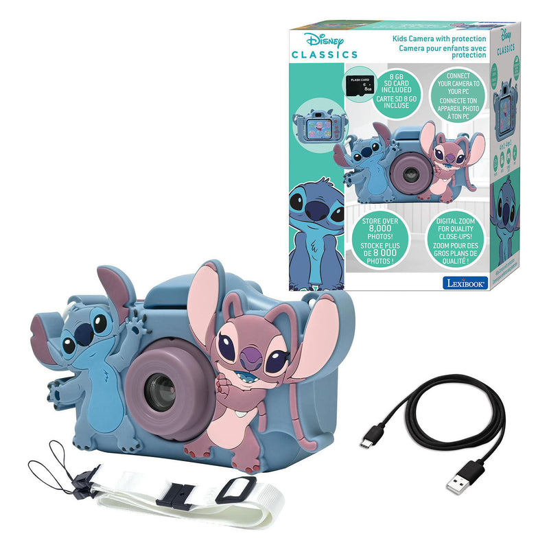 Afbeelding laden in galerijviewer, Lexibook stitch camera met bescherming voor kinderen - 8gb