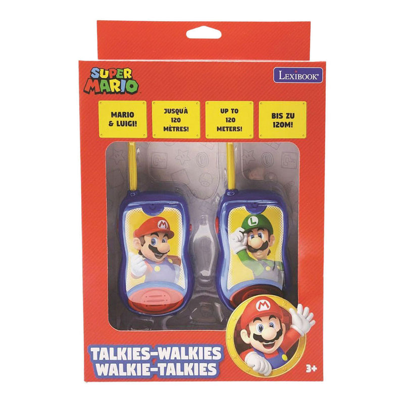 ギャラリービューアに画像をロードする, Super mario walkie talkies bereik 120 meter