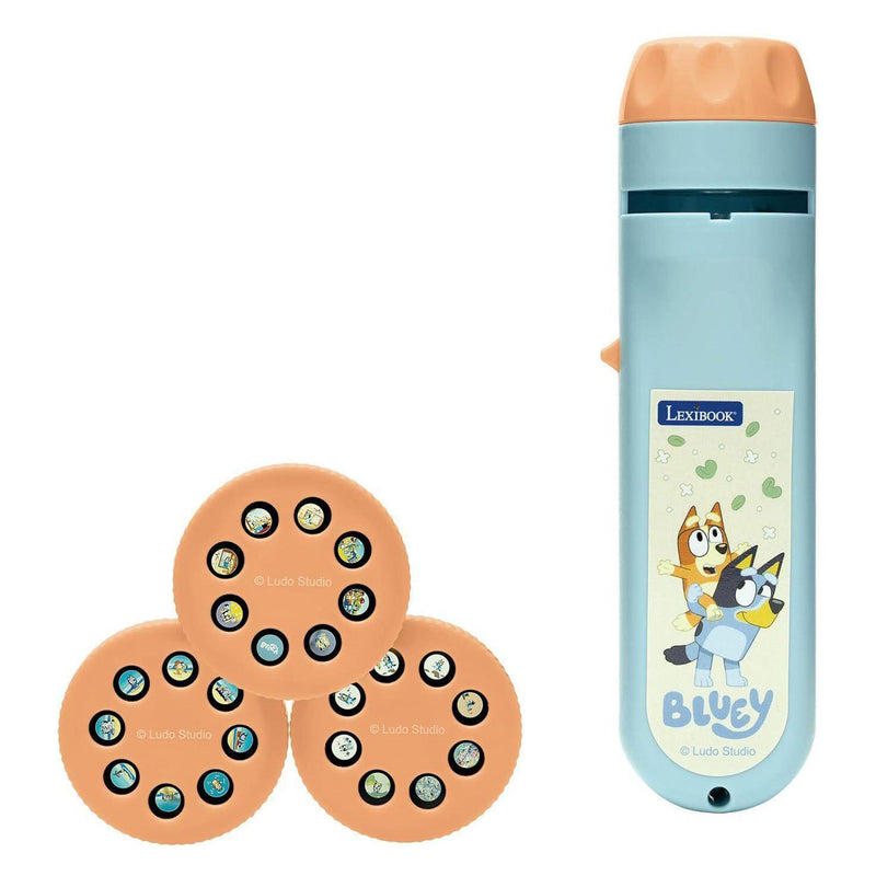 ギャラリービューアに画像をロードする, Bluey projectie-zaklamp met 24 plaatjes
