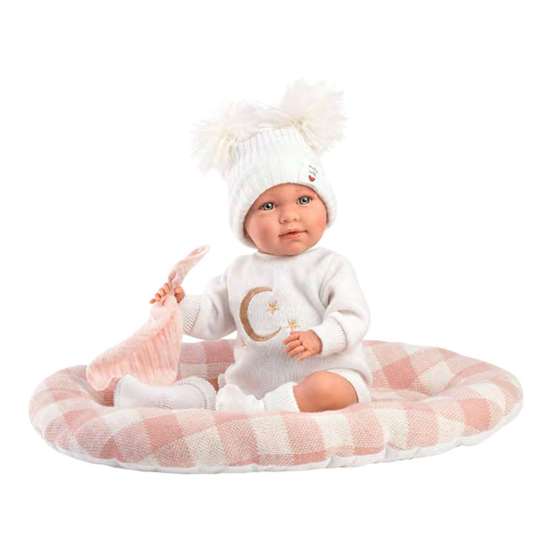 ギャラリービューアに画像をロードする, Mimi soft body babypop met geluid 42 cm maan