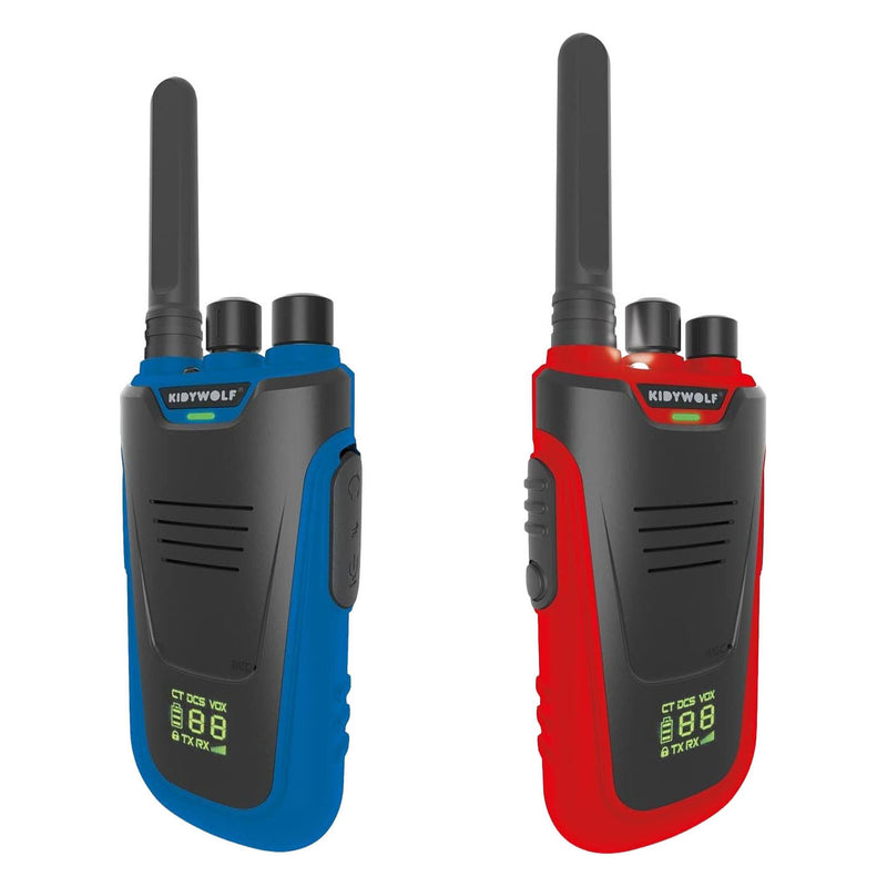 Afbeelding laden in galerijviewer, Kidywolf kidytalk walkie talkies blauw rood